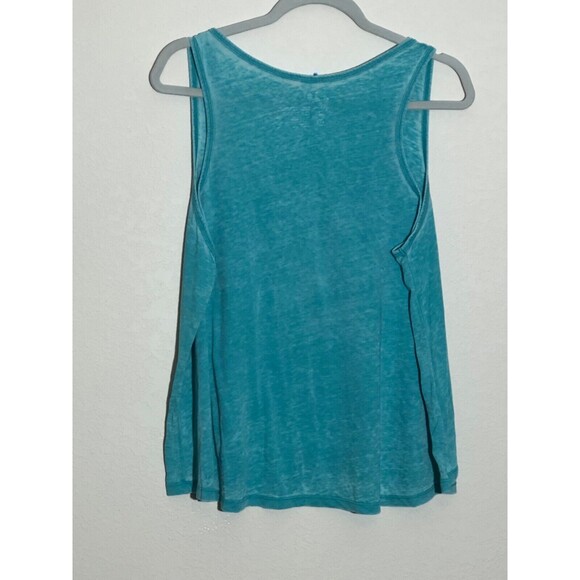 L.O.L. Vintage Tank Top Womens XL Mint Green Athletic exercise yoga - Picture 2 of 5